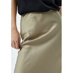 Minus | Kamia midi skirt - wood smoke