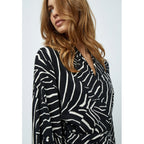 Minus | Kassandra Maxi Dress 2 - Black Print - MI5209