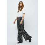 Minus | Kassandra pants 3 - Black Print - MI5210