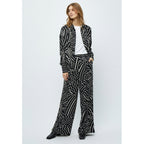 Minus | Kassandra pants 3 - Black Print - MI5210