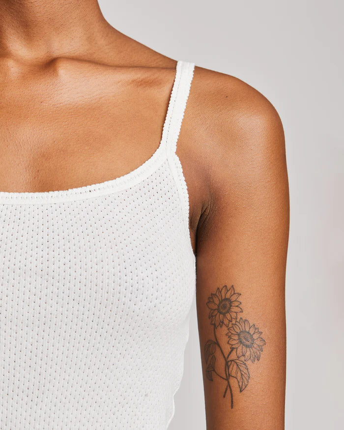 Gai + Lisva | Laura katoene top - white