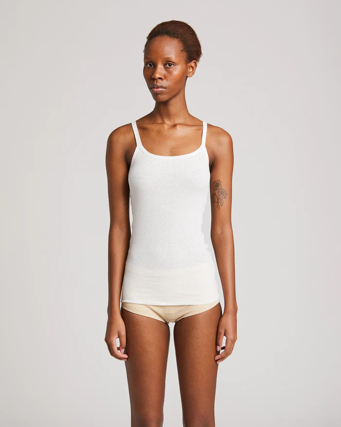 Gai + Lisva | Laura katoene top - white