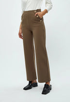 Peppercorn | Linea Wide Pants - dark winter twig