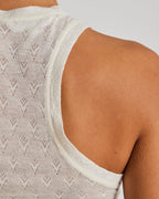 Gai + Lisva | Nellie silk top - off-white