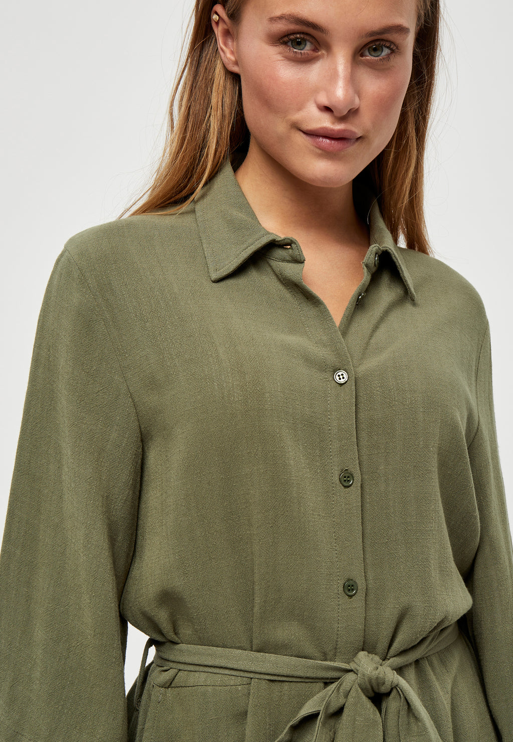 Peppercorn | Djanet Dress Juniper Green