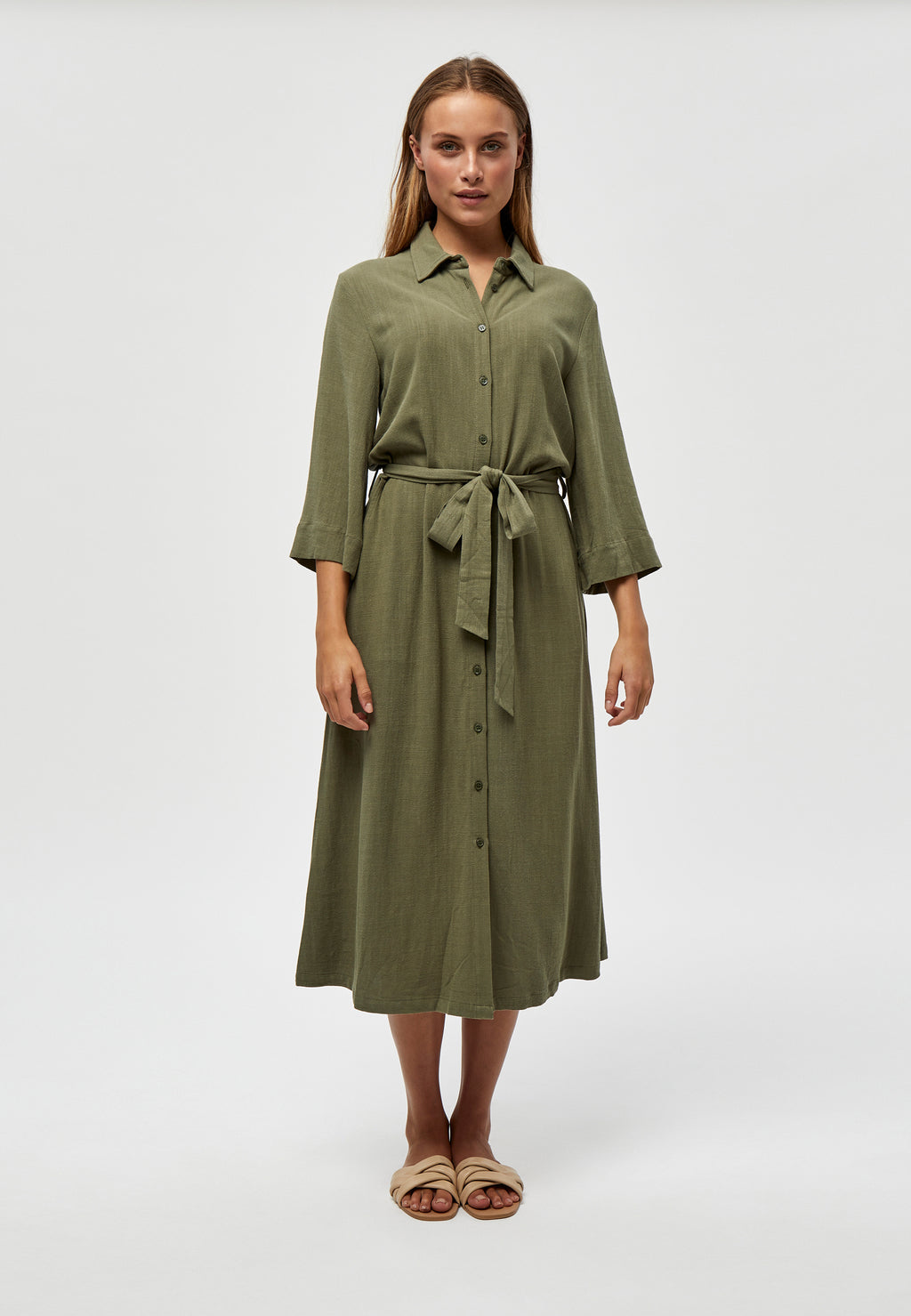 Peppercorn | Djanet Dress Juniper Green