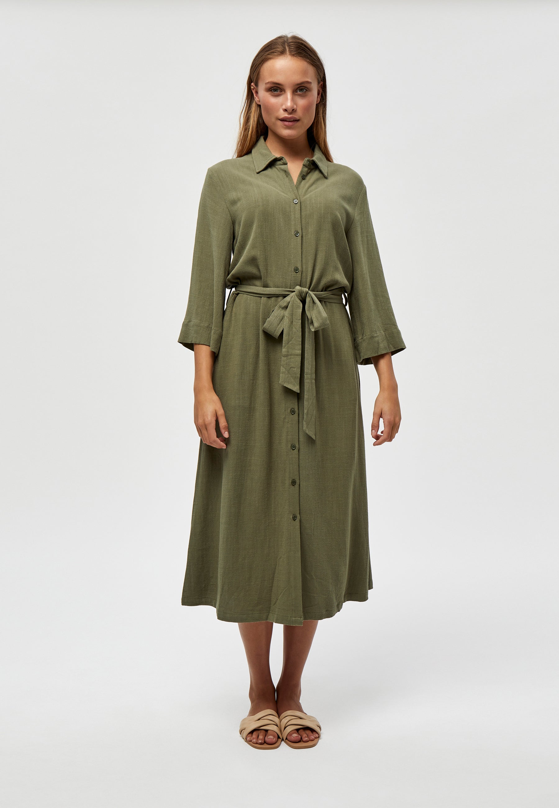 Peppercorn | Djanet Dress Juniper Green