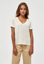 Peppercorn | Dicte Tee White