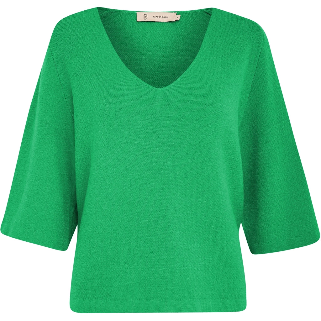 Peppercorn | Rosalia 3-4 sleeve pullover 3 - bright green