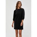 Minus | Mika 3/4 Sleeve Sweat Dress Black