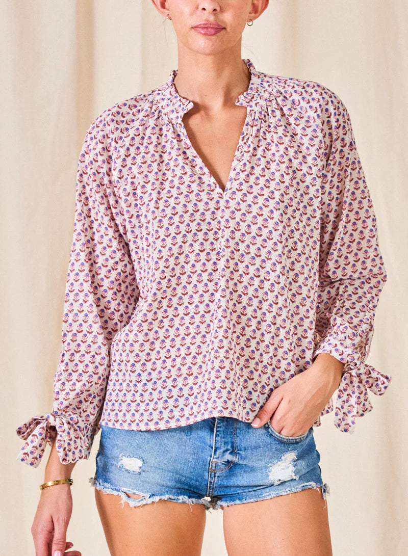 M.A.B.E | Suvi long sleeve top - print - M447059