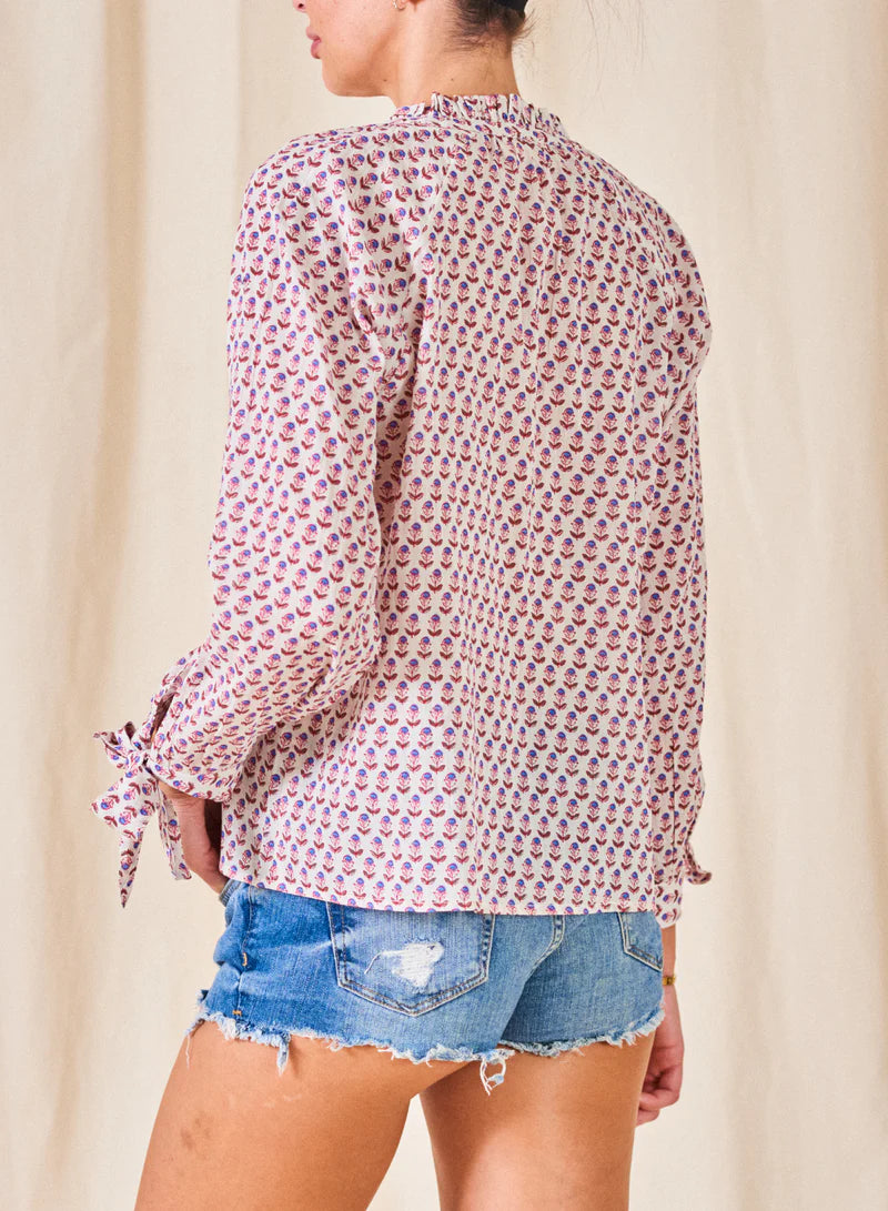 M.A.B.E | Suvi long sleeve top - print - M447059