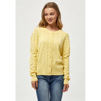 Peppercorn | Tana Short Cardigan Pale Yellow