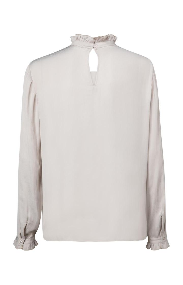 Yaya | Blouse Nacreous Grey Clouds