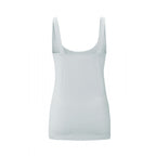 YAYA | Basic singlet met brede bandjes en dubbel gelaagde stof - 01-729002-301 - pearl blue