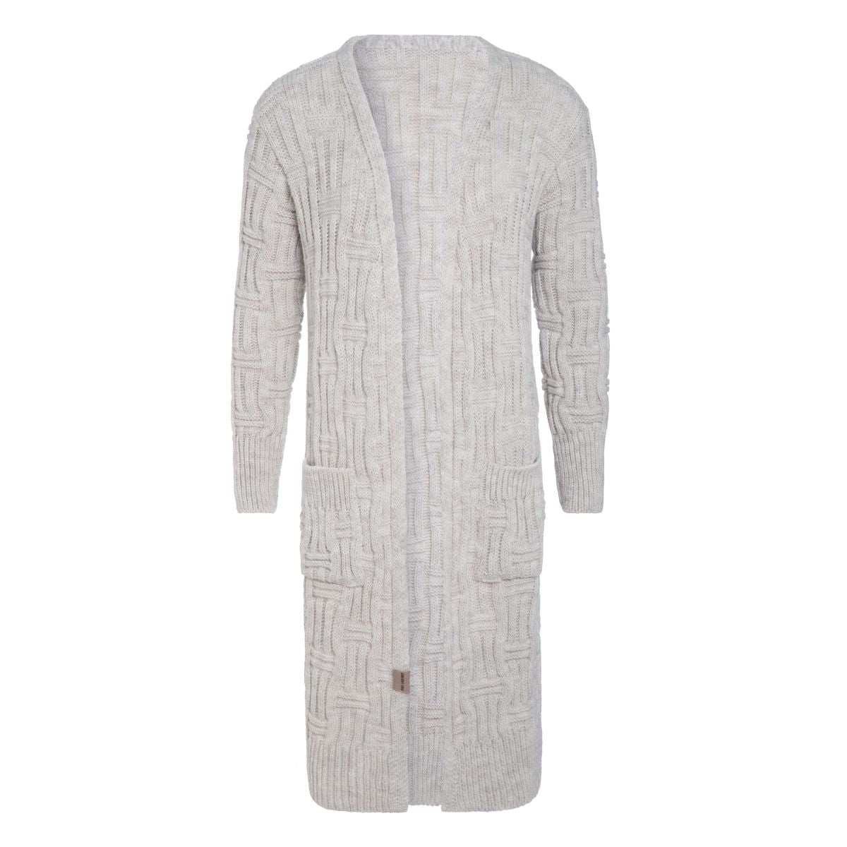 Knit Factory | Bobby long knitted cardigan beige