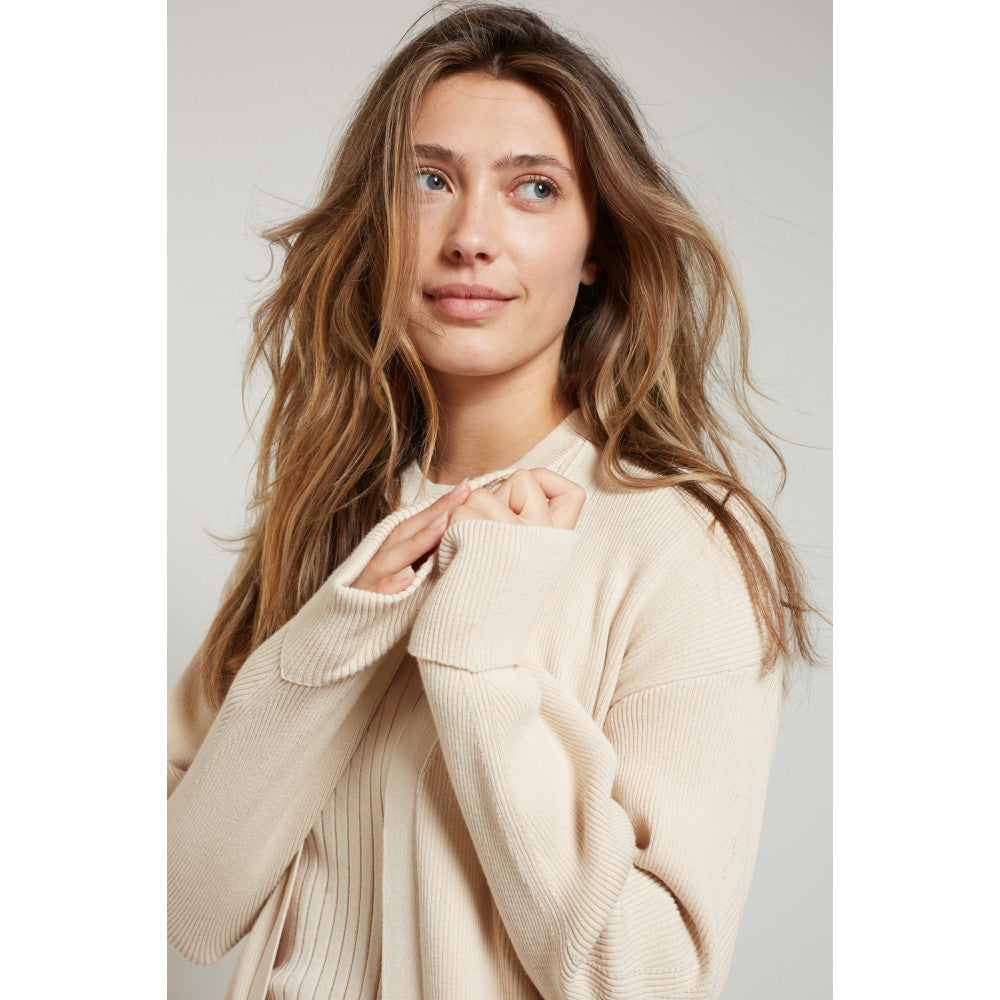 Yaya | Sweater Creme Brulee Beige