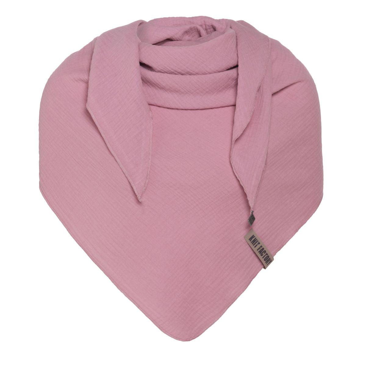Knit factory | Liv triangle scarf lilac