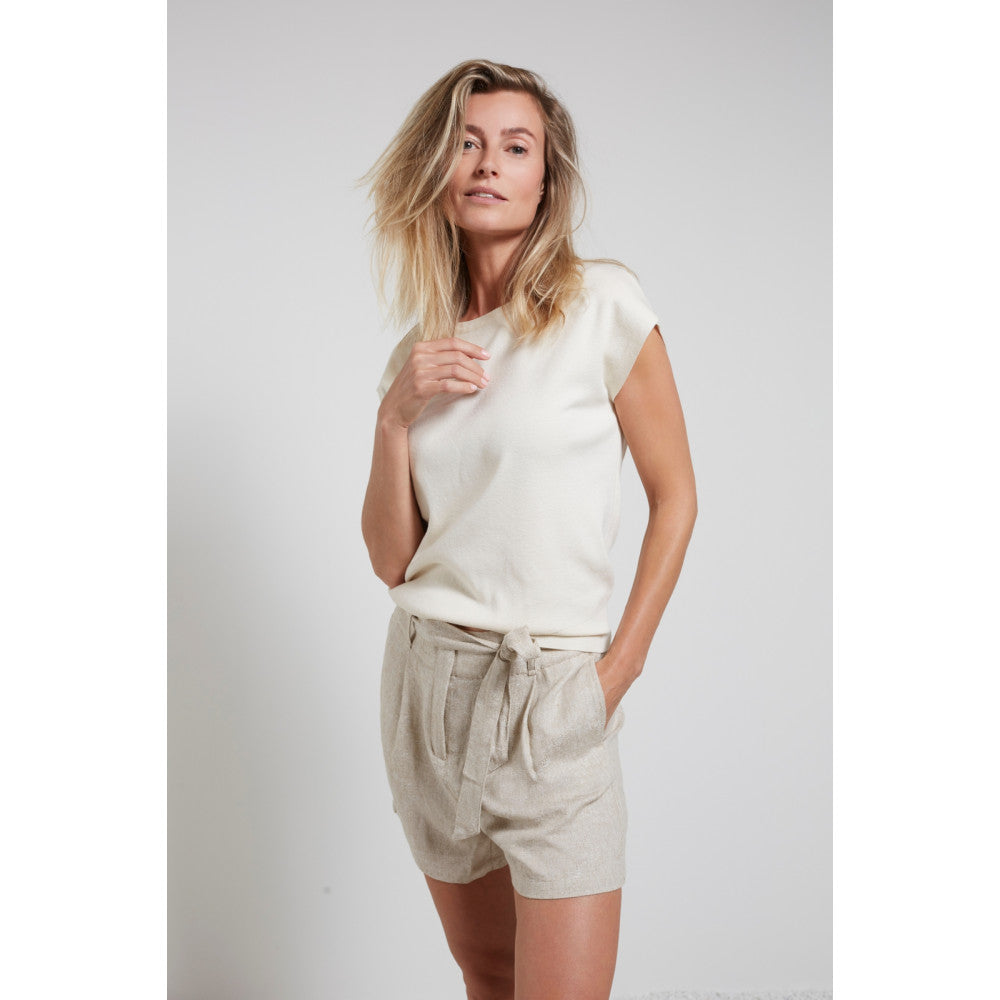 YAYA | Mouwloze trui met ronde hals (crewneck)