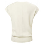 YAYA | Mouwloze trui met ronde hals (crewneck)