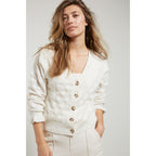 YAYA | Singlet met dubbele voering en ronde hals in modal blend